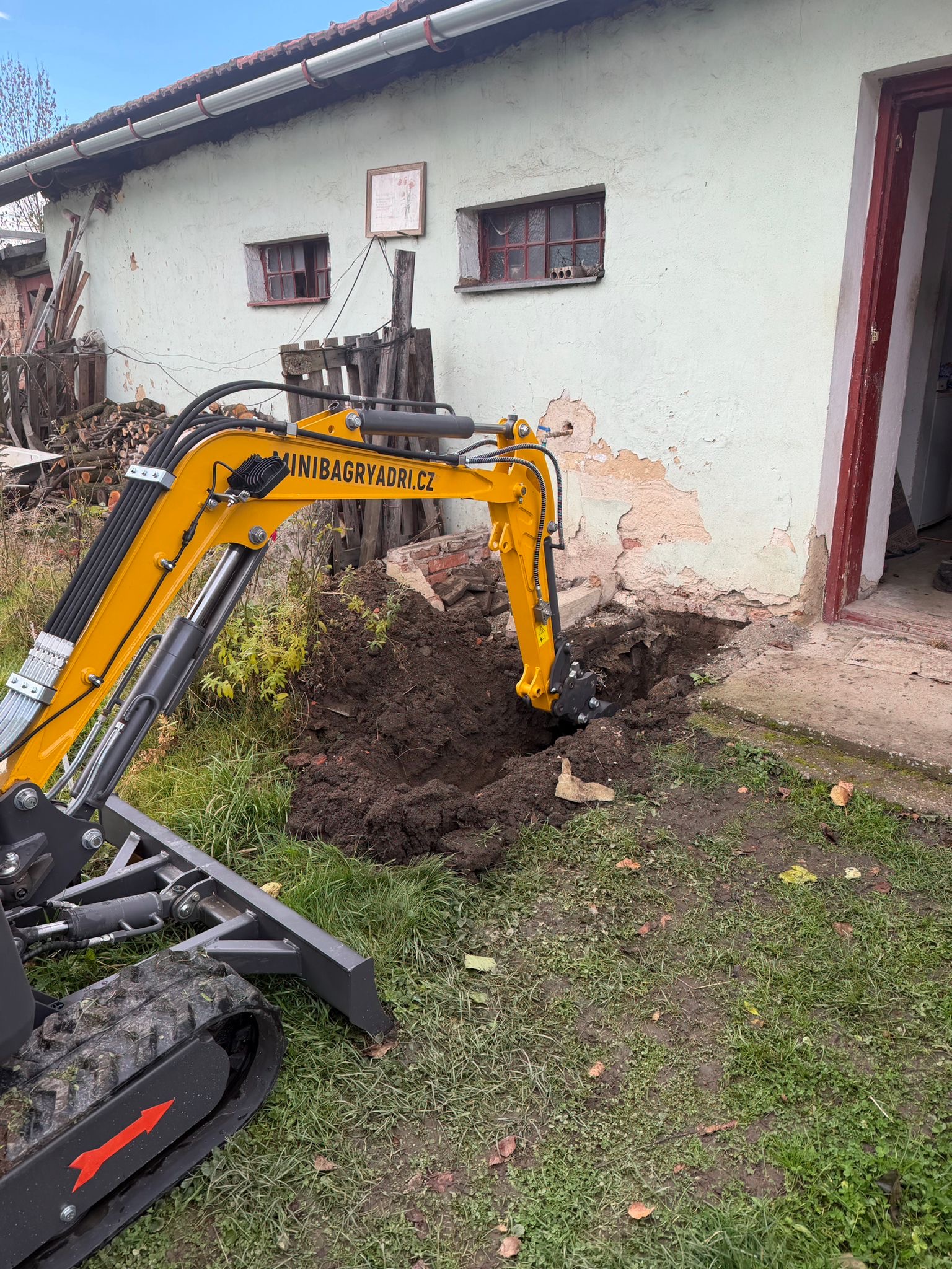 Realizace výkopu